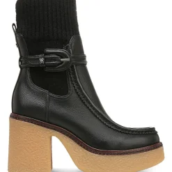 Sidney Leather Australian Wool Mid-Calf Boots