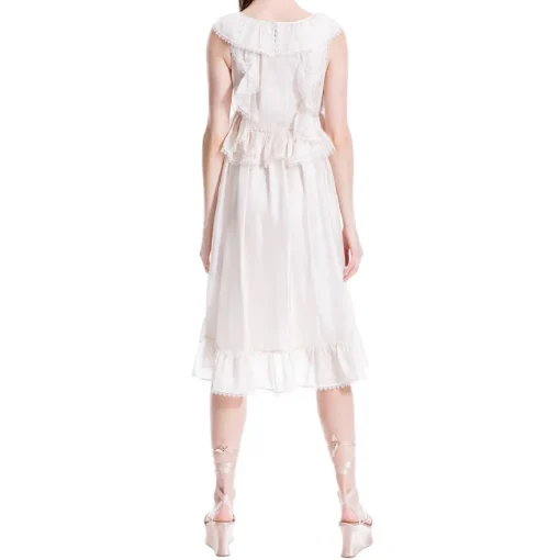 Silk Cascade Ruffle Sundress