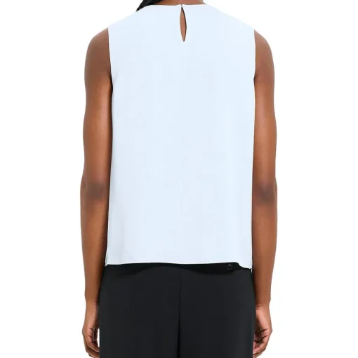 Silk Sleeveless Blouse