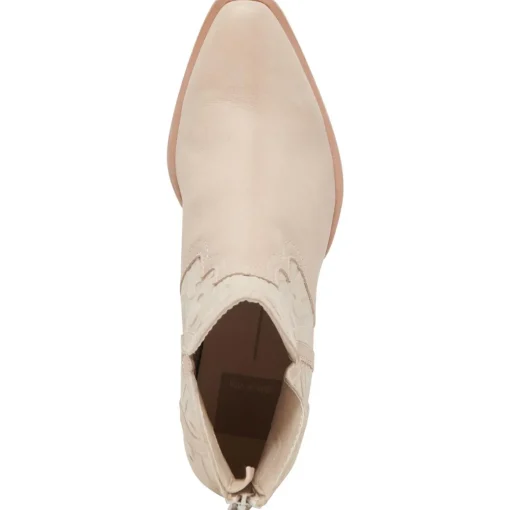 Silvan Leather Block Heel Booties