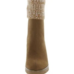 Sindie Knit Cuffed Booties