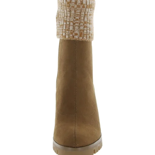 Sindie Knit Cuffed Booties
