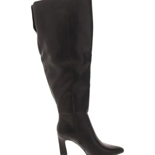 Sizzlee Pull On Stiletto Over-The-Knee Boots