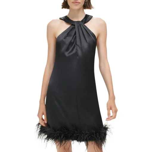 Sleeveless Halter Dress