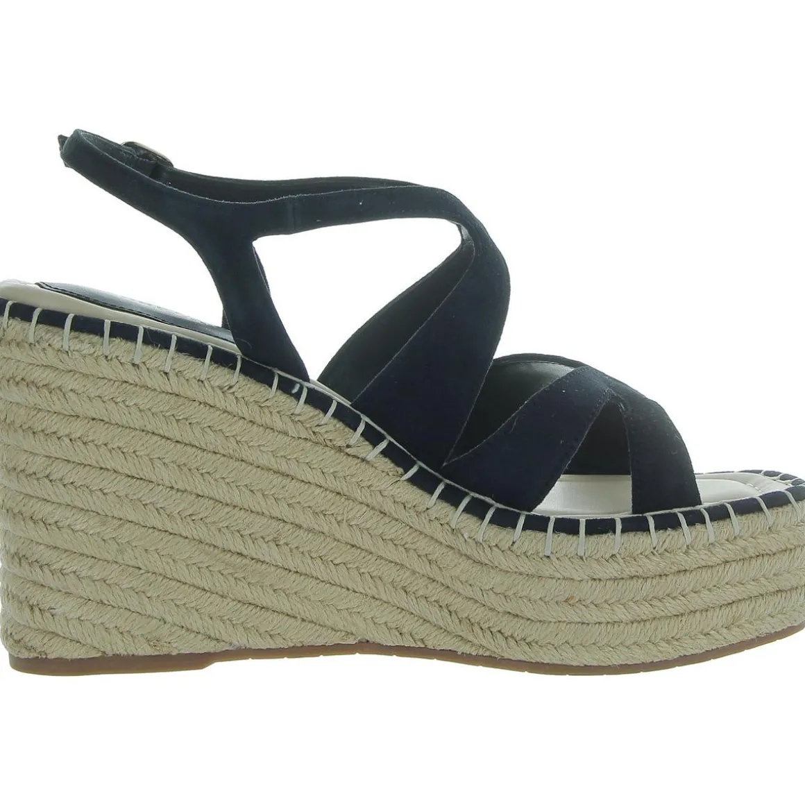 Solace Faux Suede Open Toe Strappy Sandals