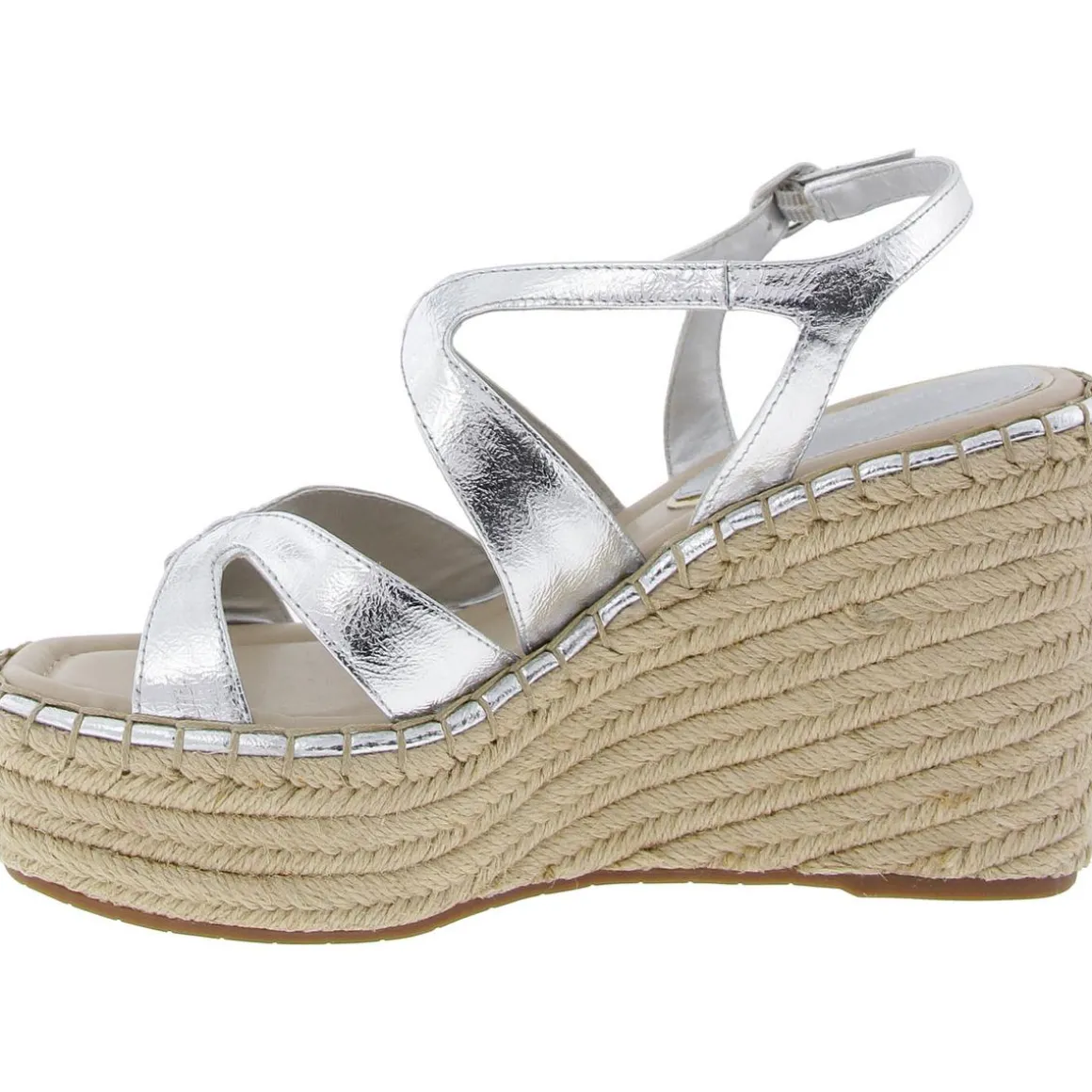 Solace Faux Suede Open Toe Strappy Sandals