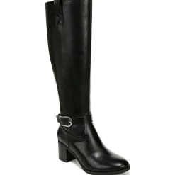Solid Knee-High Boots