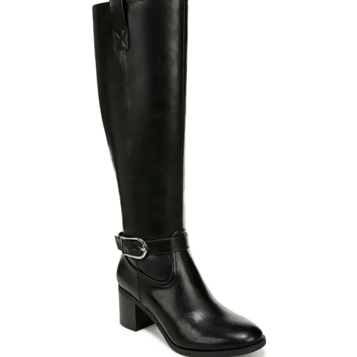 Solid Knee-High Boots