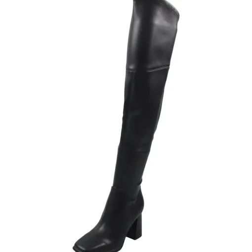 Solid Over-The-Knee Boots