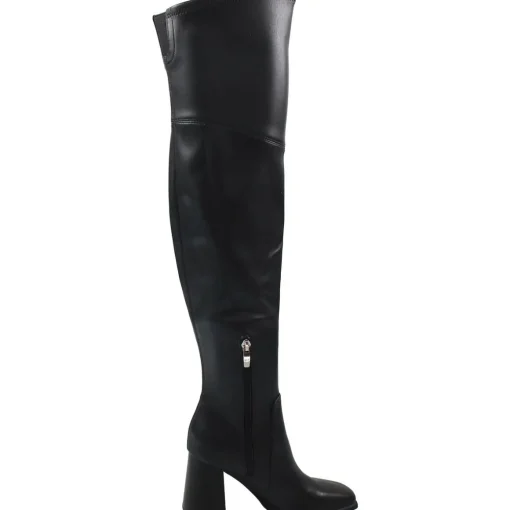 Solid Over-The-Knee Boots