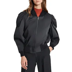 Solid Puffer Jacket