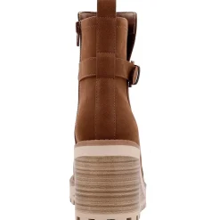Solid Wedge Boots