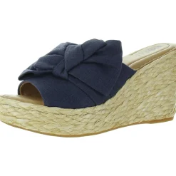 Solid Wedge Sandals
