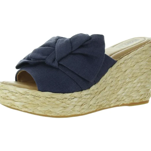 Solid Wedge Sandals