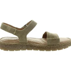 Solid Leather Flatform Sandals