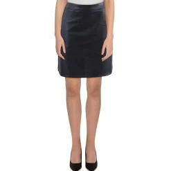 Solid Mini Skirt