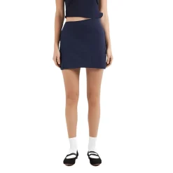 Solid Ramie Skort