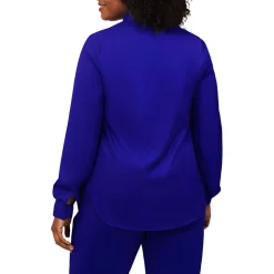 Solid Satin Blouse