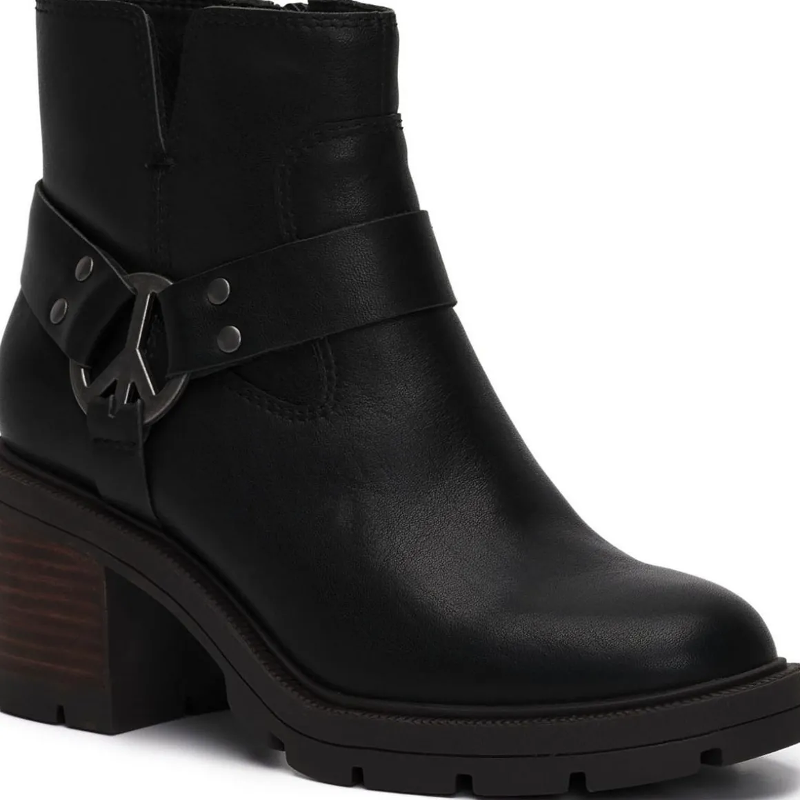 Soxton Leather Pull On Booties