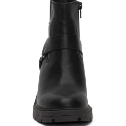 Soxton Leather Pull On Booties