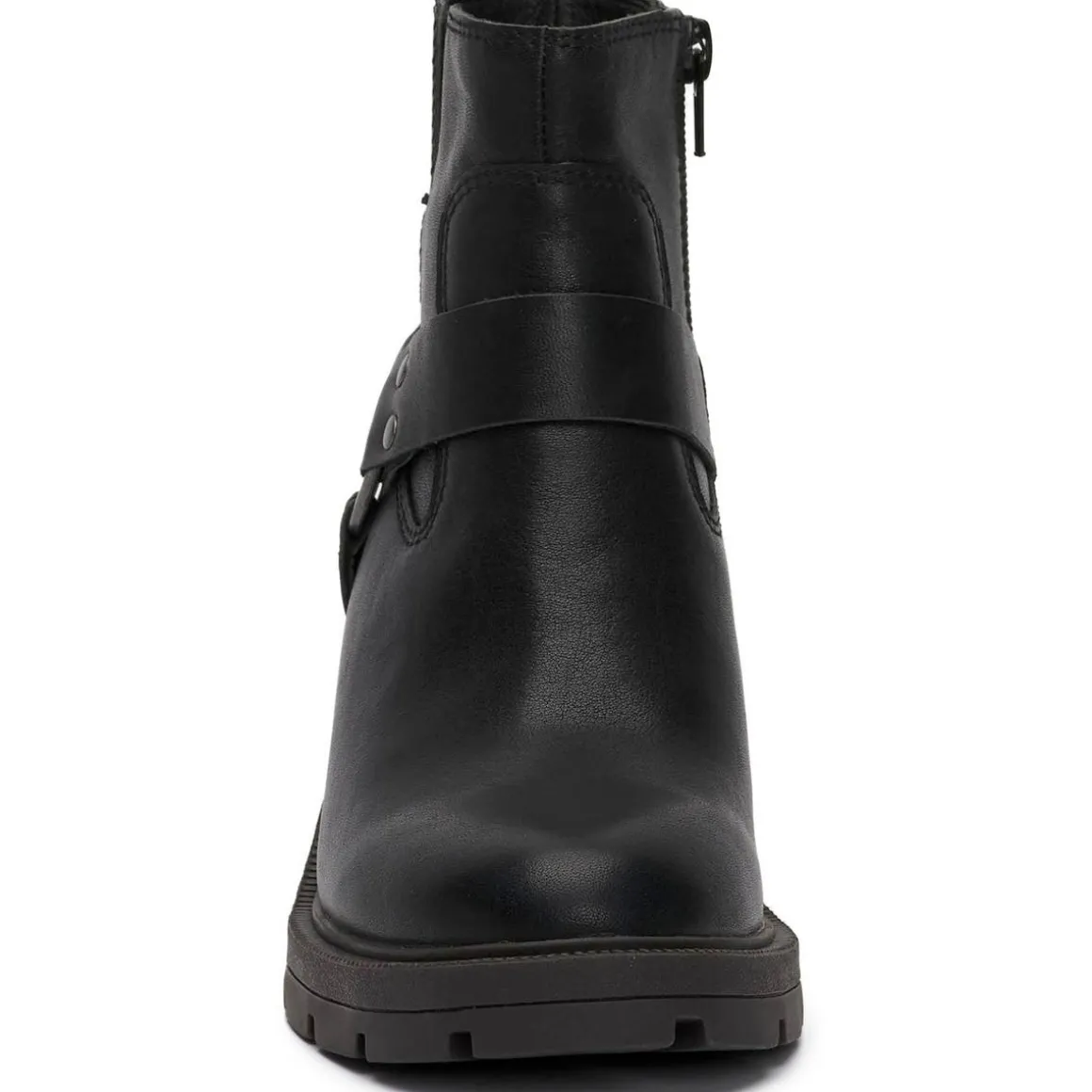 Soxton Leather Pull On Booties