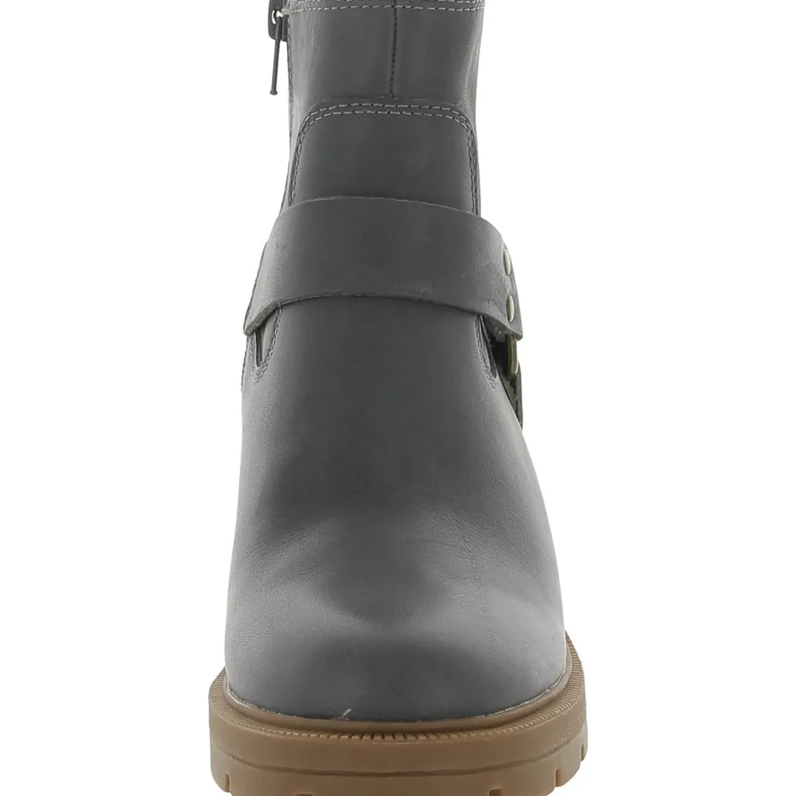 Soxton Leather Pull On Booties