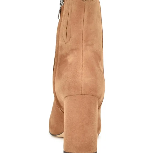 Spice Suede Square Toe Mid-Calf Boots