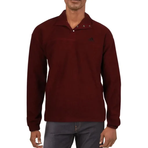 Split Hem Fleece Sweatshirt