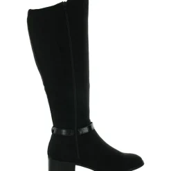 Stanell Faux Suede Round Toe Knee-High Boots