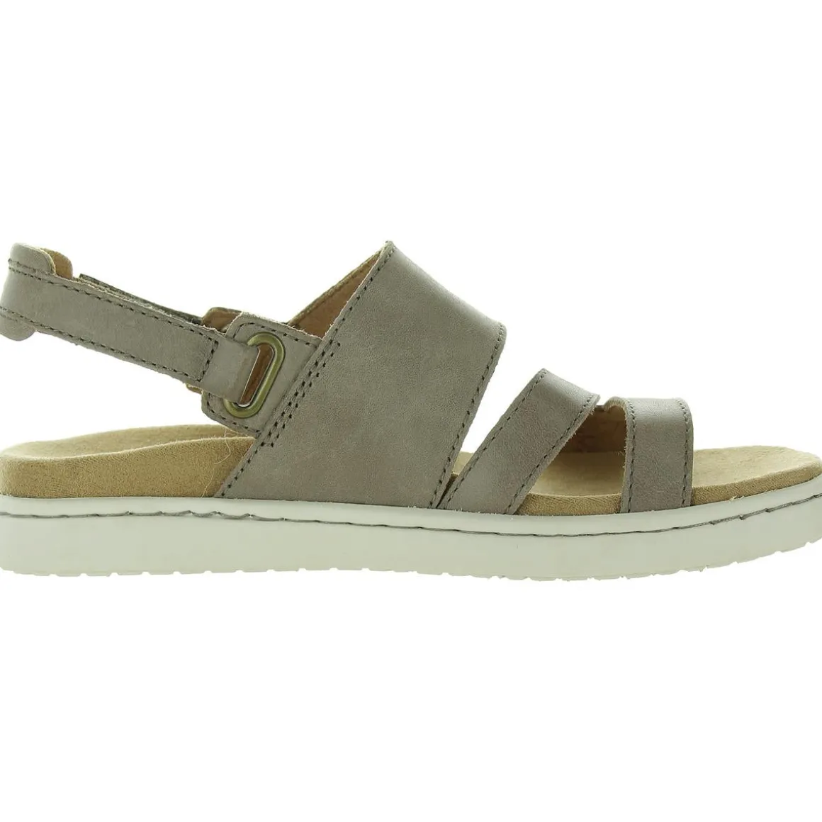 Strappy Leather Flatform Sandals