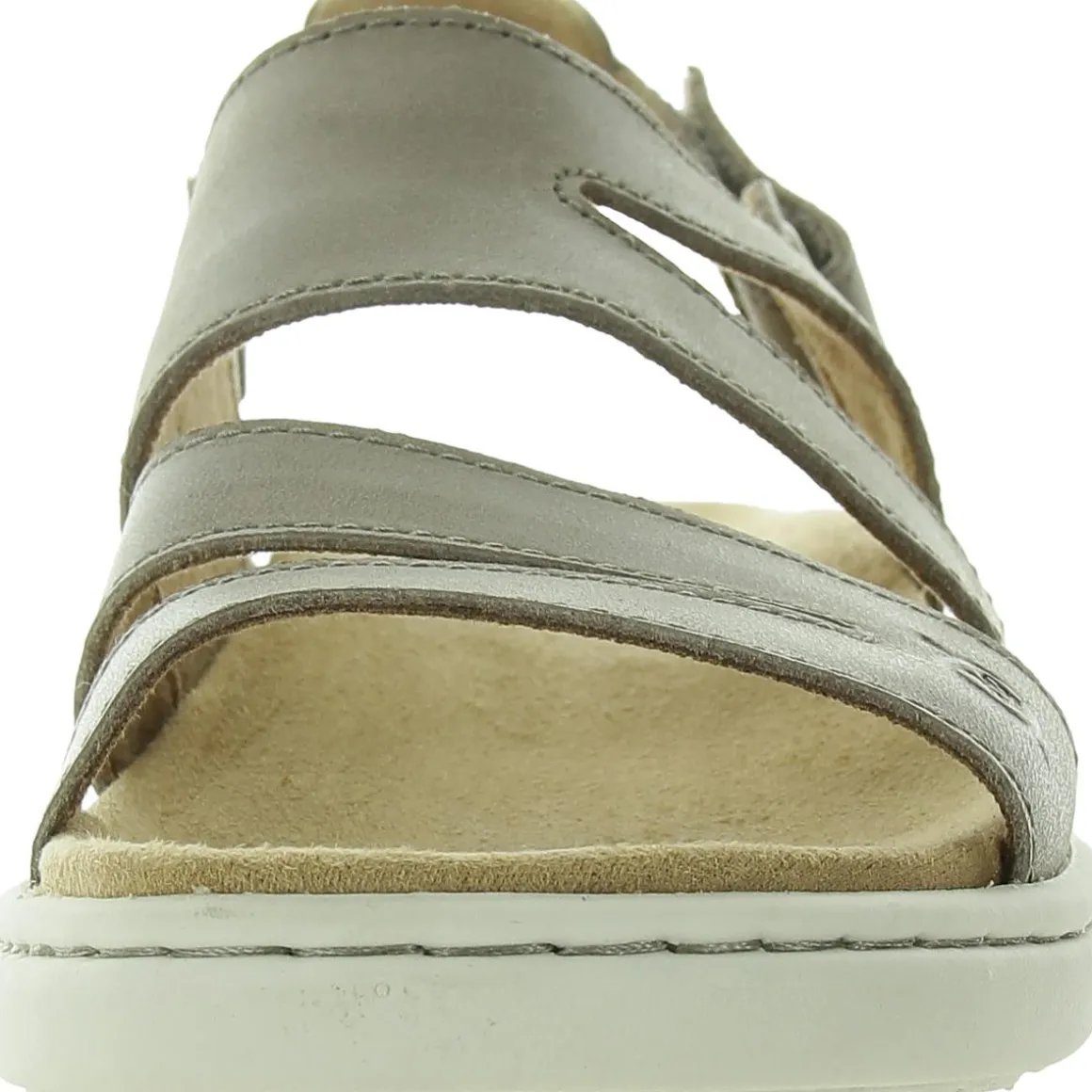 Strappy Leather Flatform Sandals