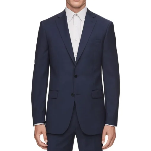 Stretch Two-Button Blazer