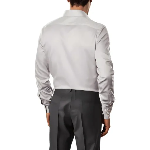 Stretch Cotton Button-Down Shirt