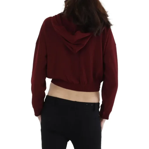 Stretch Knit Zip Hoodie
