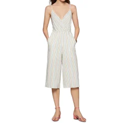 Striped Wide Leg Jumpsuit