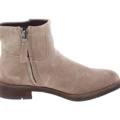 Suede Block Heel Ankle Boots