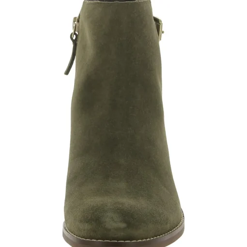 Suede Booties