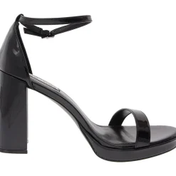 Susan Solid Ankle Strap Heels