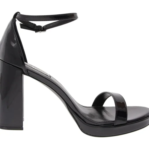 Susan Solid Ankle Strap Heels