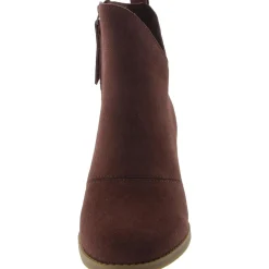 Sutton Suede Wedge Ankle Boots