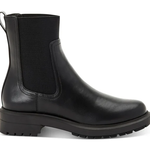 Tackomap Faux Leather Pull On Booties
