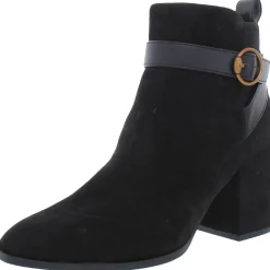 Tenley Zipper Square Toe Booties