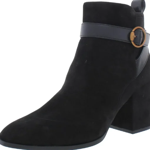 Tenley Zipper Square Toe Booties