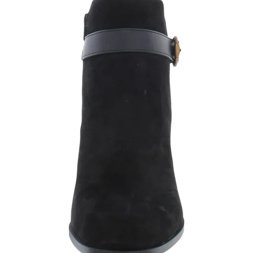 Tenley Zipper Square Toe Booties