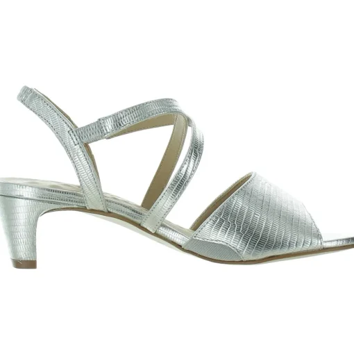 Textured Leather Ankle Strap