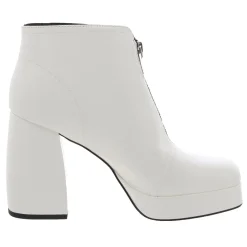 The Uplift Bootie Zipper Faux Leather Booties