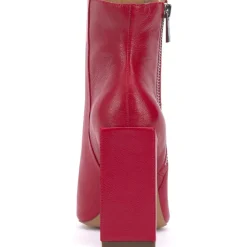 Timea Zipper Heels Ankle Boots