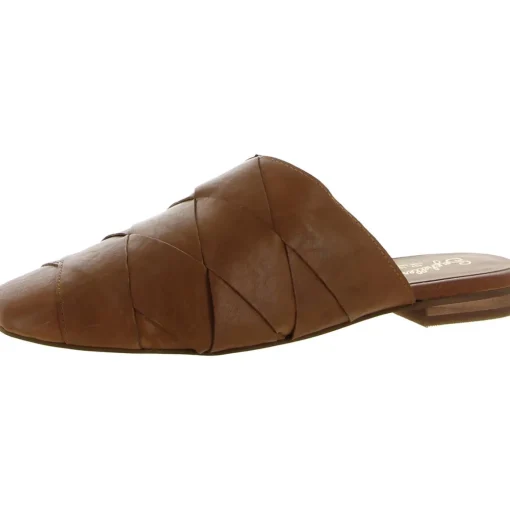 To Die For Leather Slip On Mules