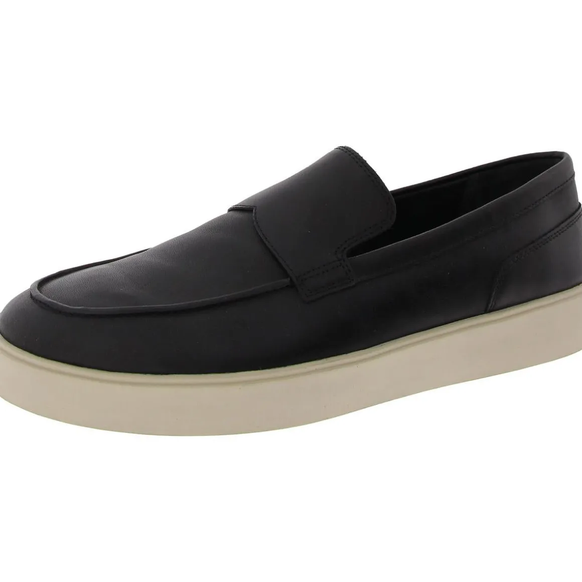 Toren Leather Slip On Loafers