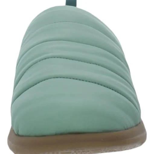 Tranquil Nylon Faux Fur Lined Loafer Slippers